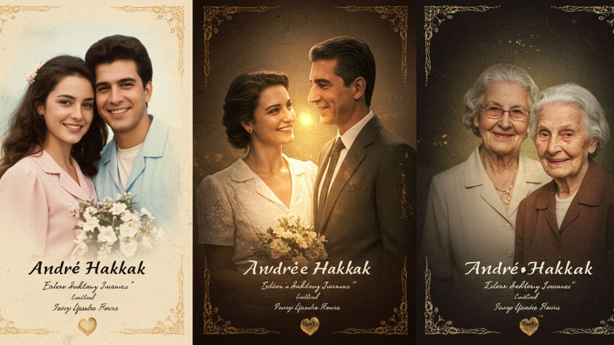 Love and Partnership: The Journey of André Hakkak and His Wife