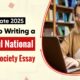 The Ultimate 2025 Guide to Writing a Powerful National Honour Society Essay