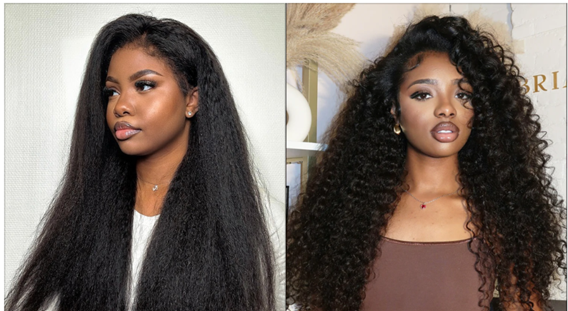 Curlyme hair Half Wigs vs. 360 Glueless Wigs: Which One Fits Your Style Best?