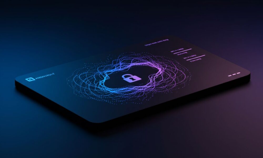 Anonvault: A New Era of Online Privacy and Encrypted Data Storage