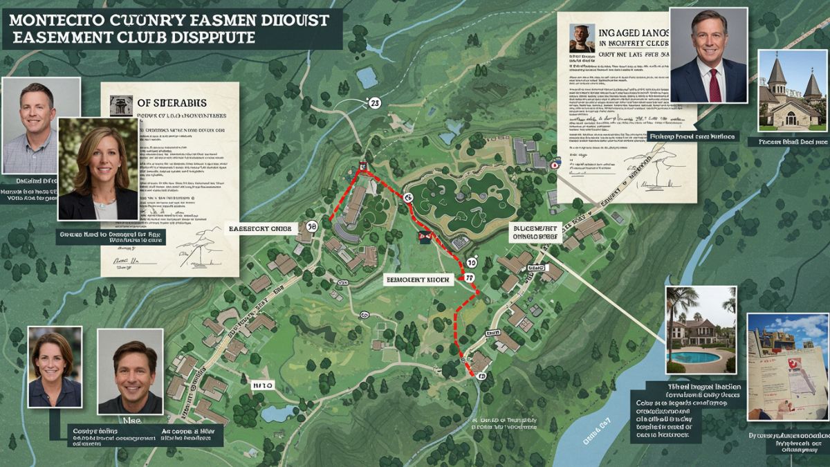 Montecito Country Club Easement Dispute: Unraveling the Access Rights Controversy