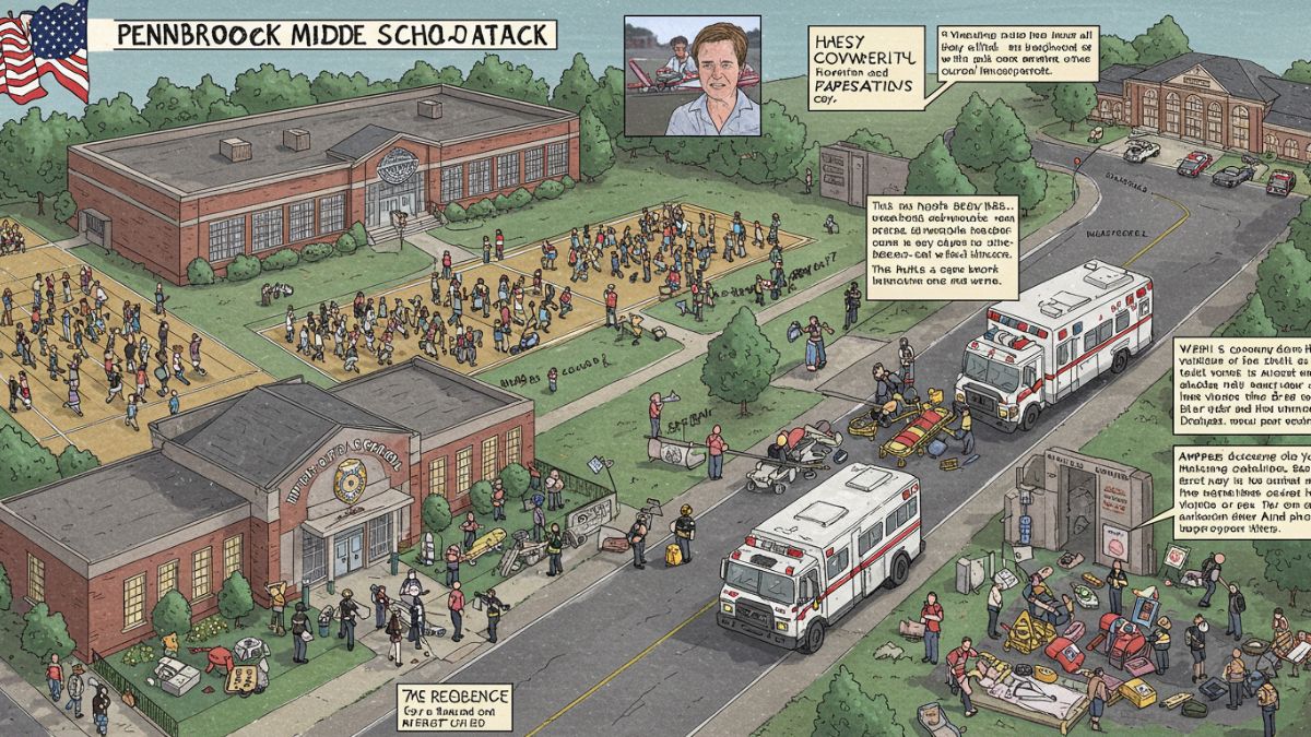 Pennbrook Middle School Attack: A Detailed Overview of Events and Aftermath