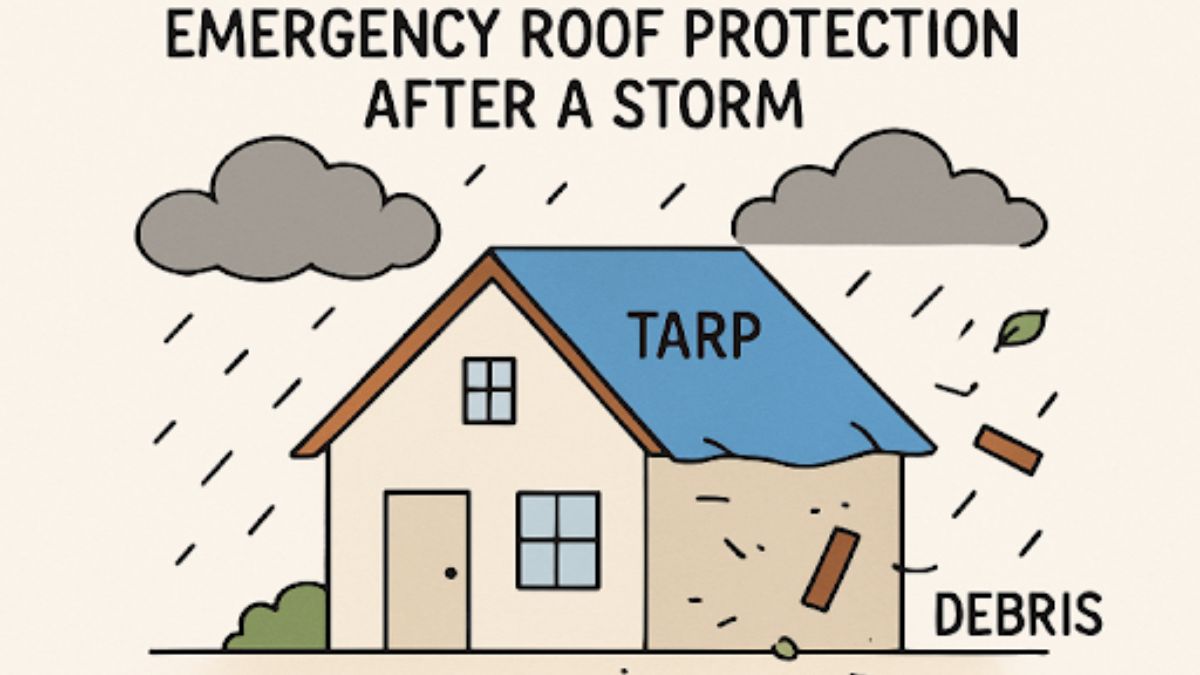 Emergency Roofing Solutions for Storm, Wind, and Debris Damage
